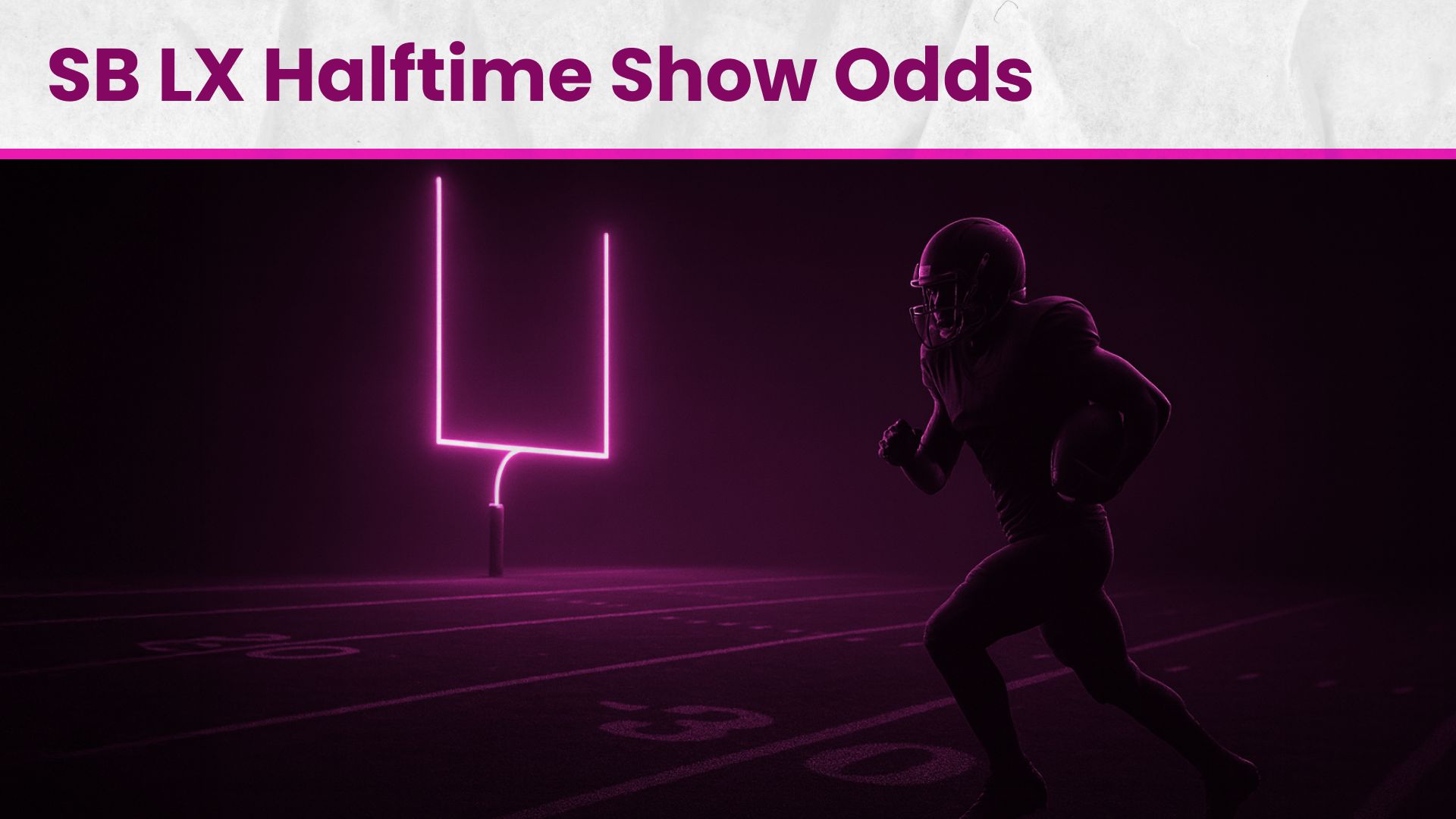 Super Bowl 2026 Halftime Show Odds