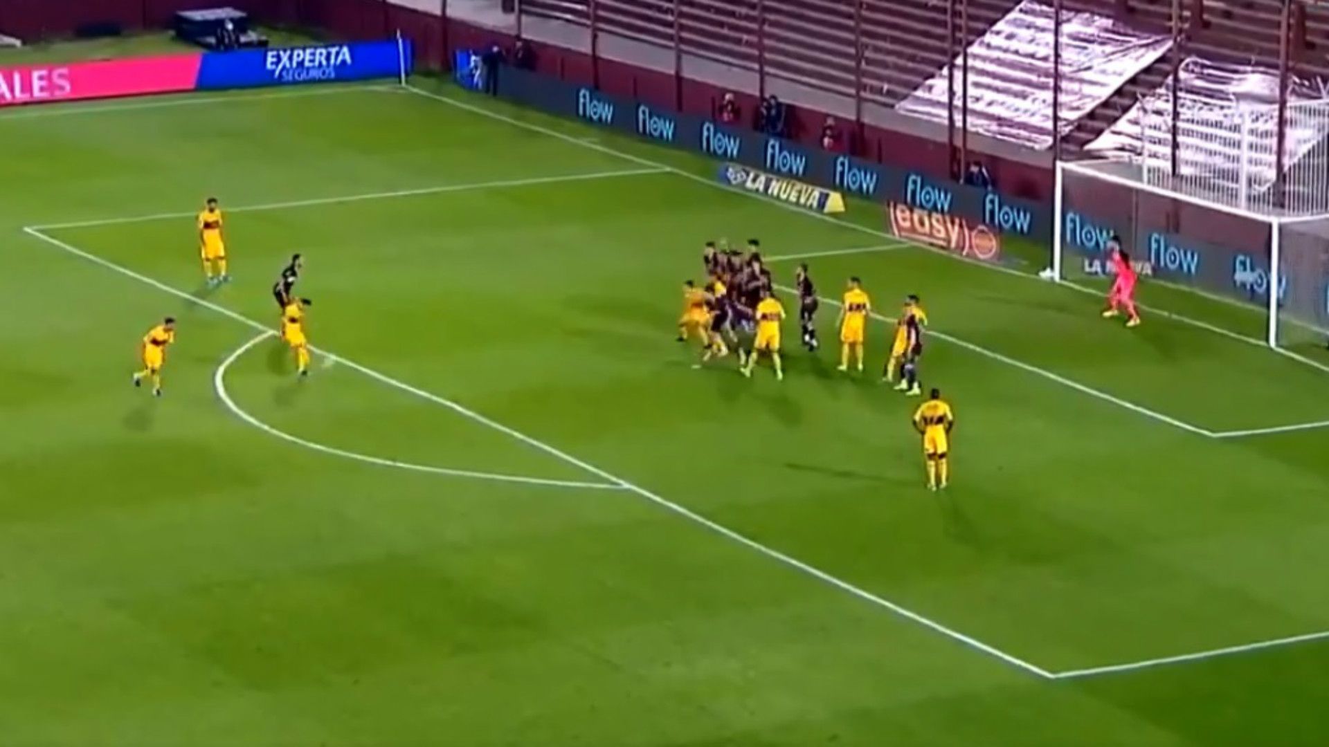 Captura Mauro Zarate Gol Lanus Boca 31102019