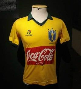 Uniforme Brasil Coca Cola 1987