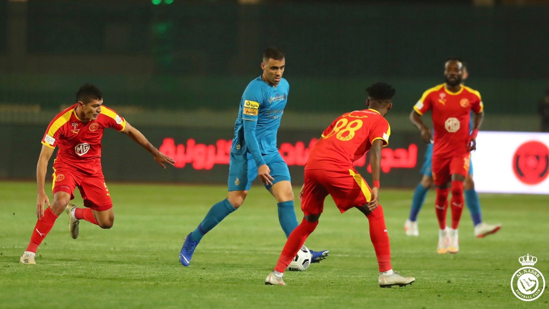 Al Qadsiah - nassr - Abderrazak Hamdallah 18-2-2021