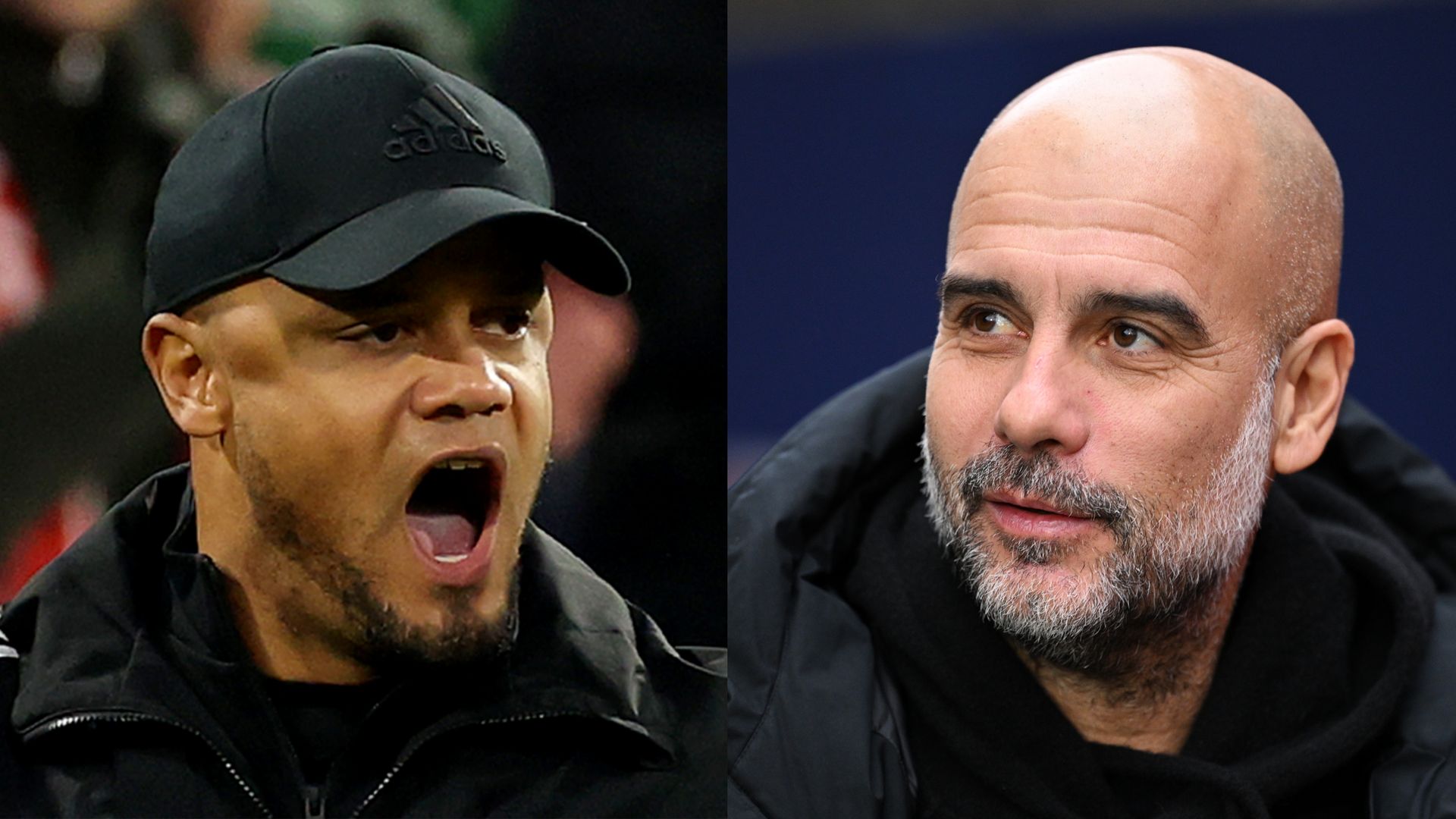 GFX Vincent Kompany Pep Guardiola