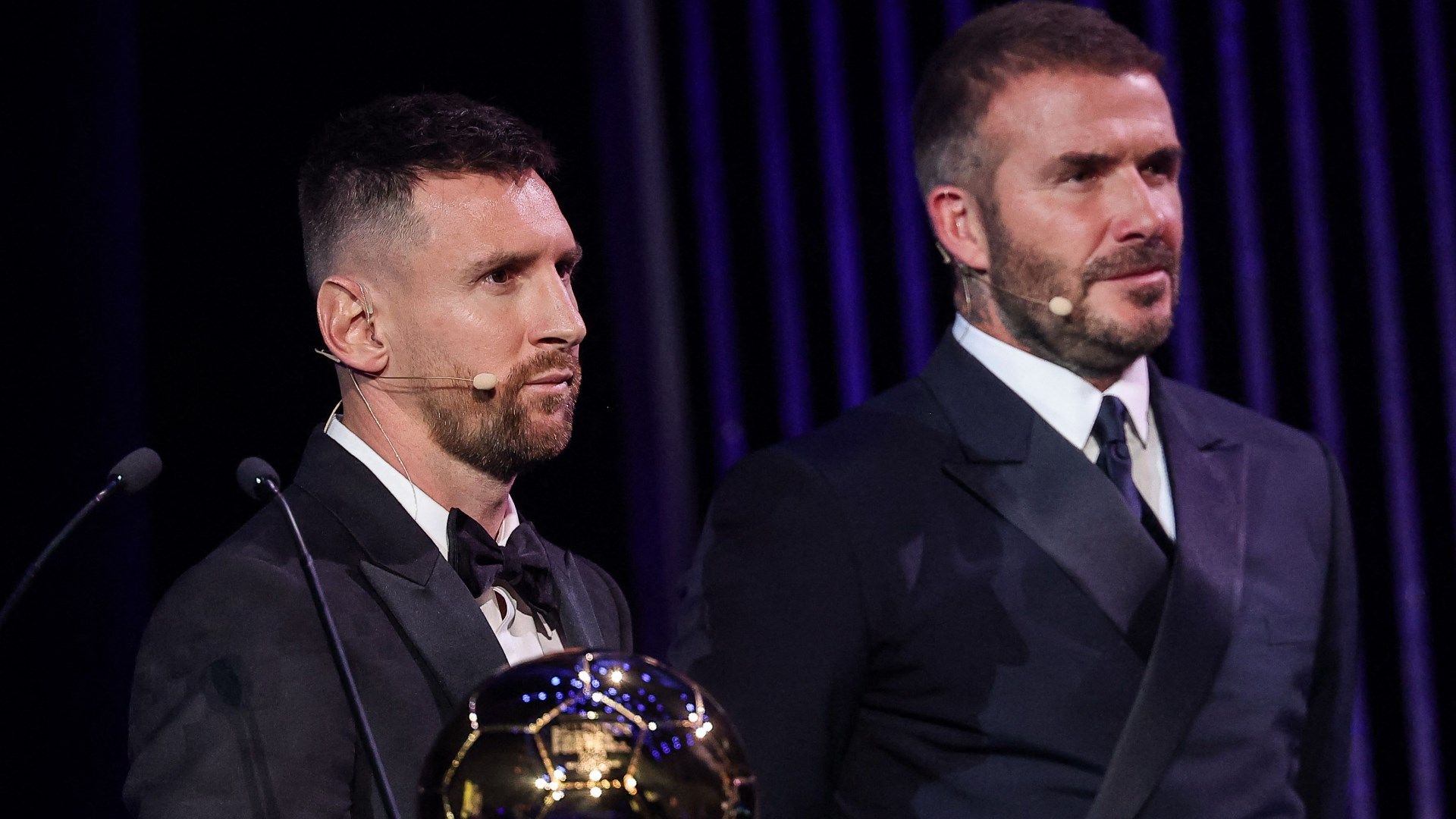 Messi Beckham Ballon d'Or 2023