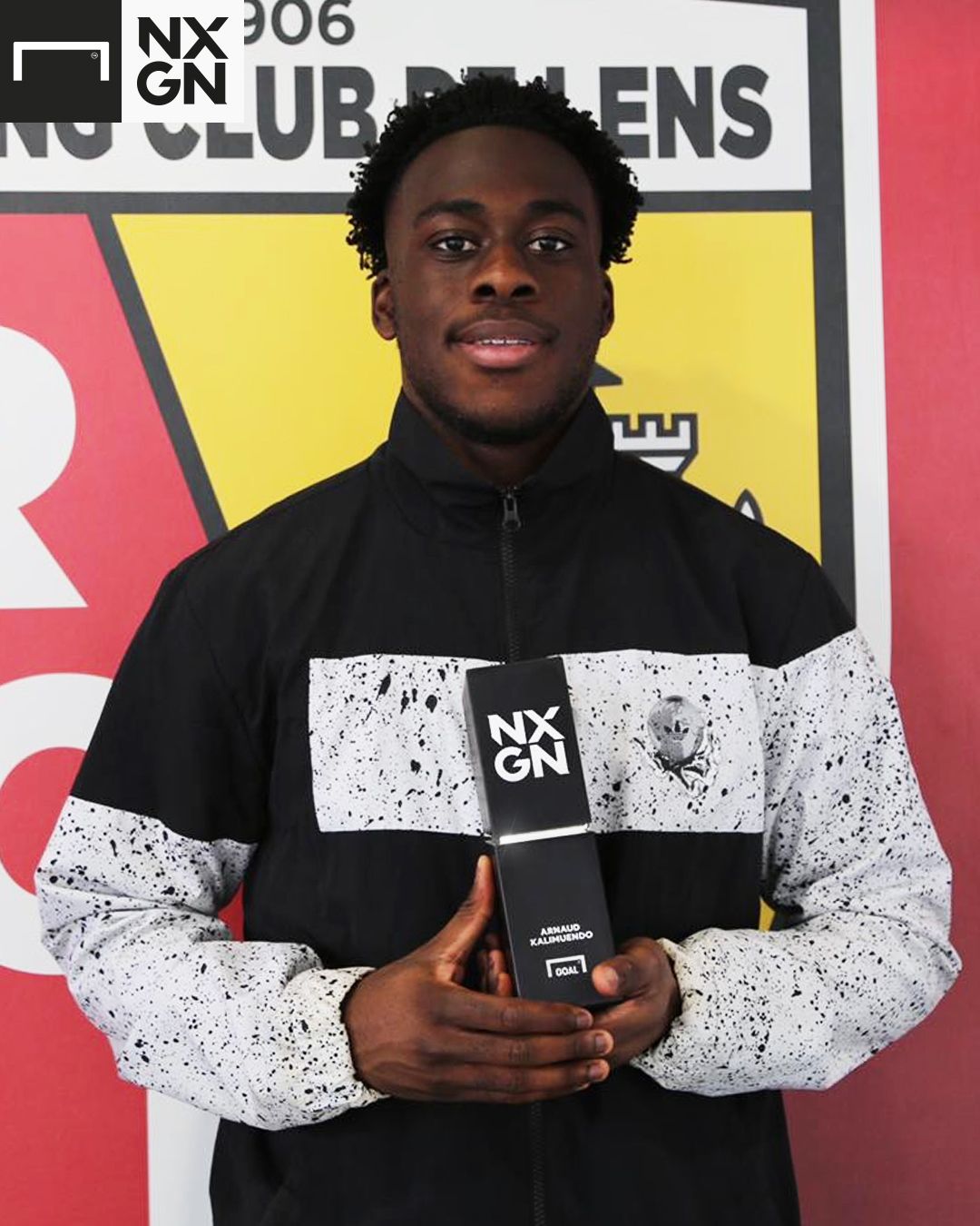 EMBED ONLY Arnaud Kalimuendo NXGN award GFX