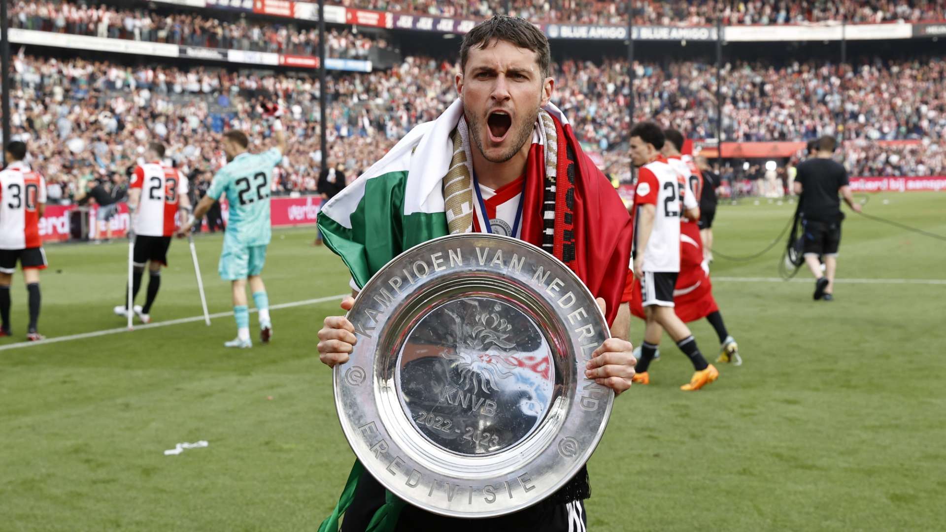 Santiago Giménez Feyenoord Champions 2022-23 Eredivisie