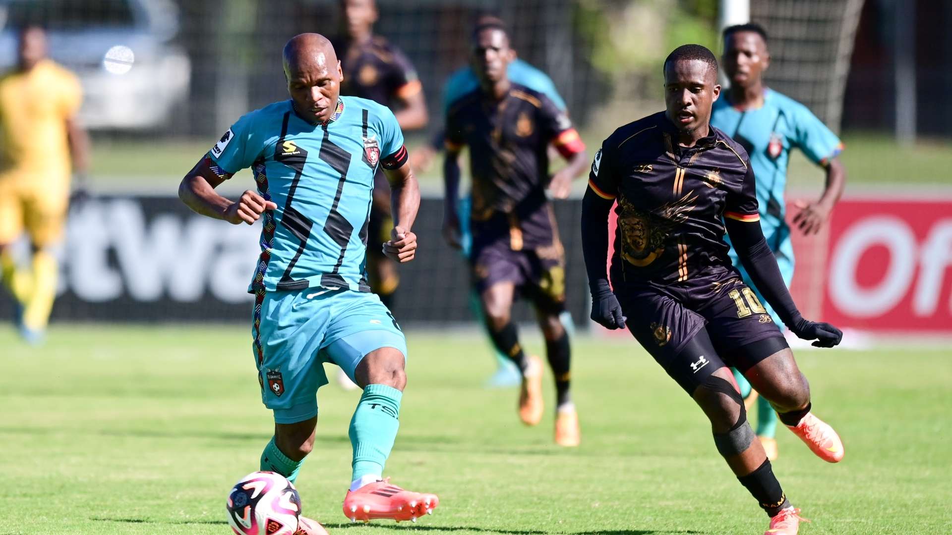 Mlungisi Mbunjana, TS Galaxy & Andile Mpisane, Royal AM, December 2024.