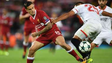 Philippe Coutinho Liverpool Sevilla Champions League