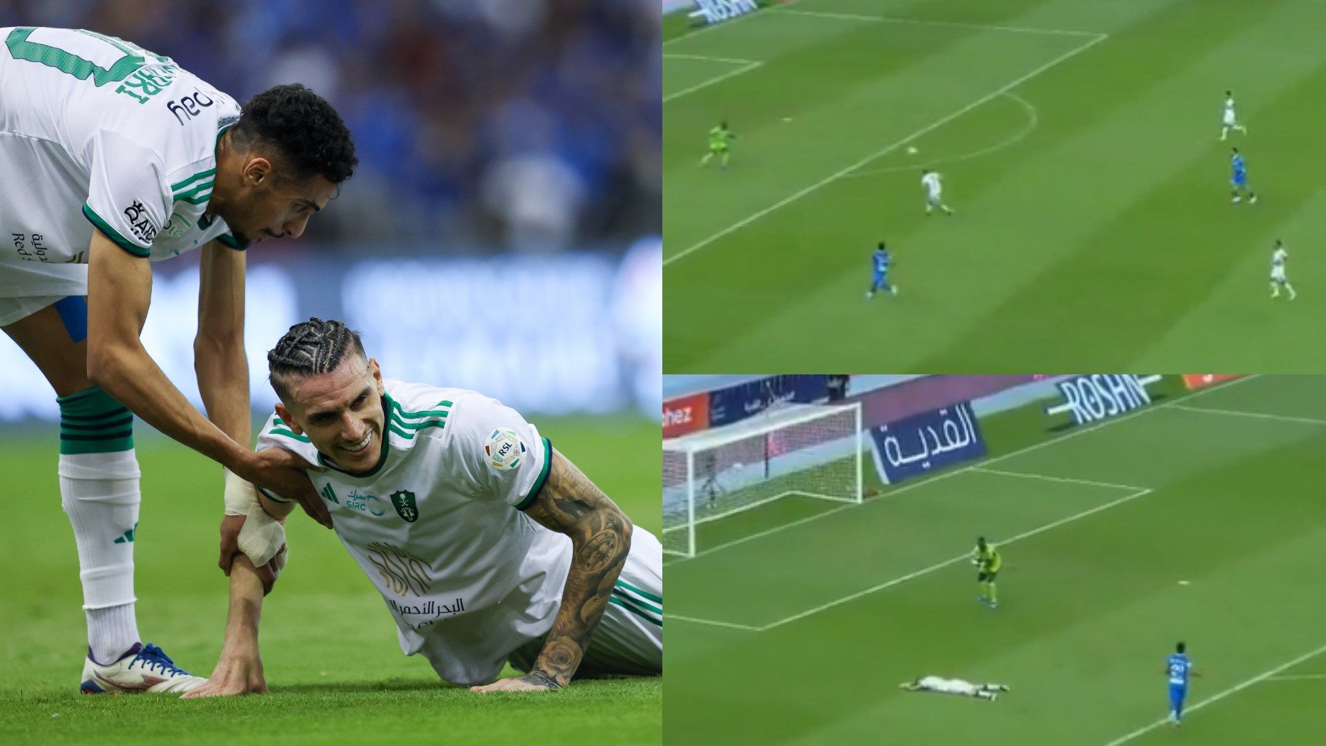 Roger Ibanez autogoal Al Hilal Al Ahli 27102023