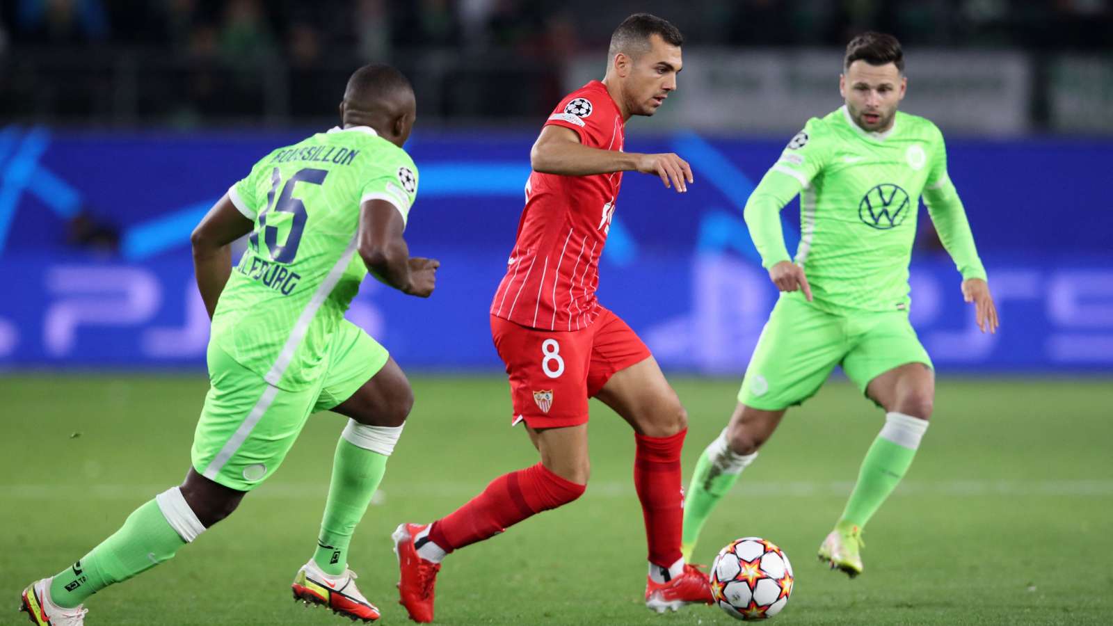 Joan Jordan, Wolfsburgo vs. Sevilla