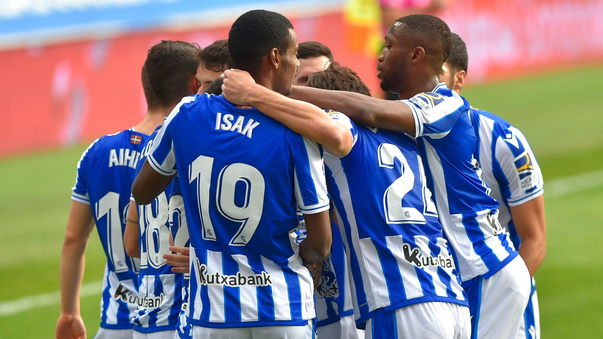 Real Sociedad celebrates