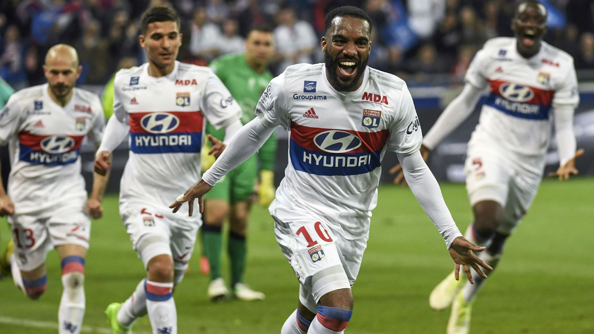 Alexandre Lacazette Lyon Nice Ligue 1 20052017