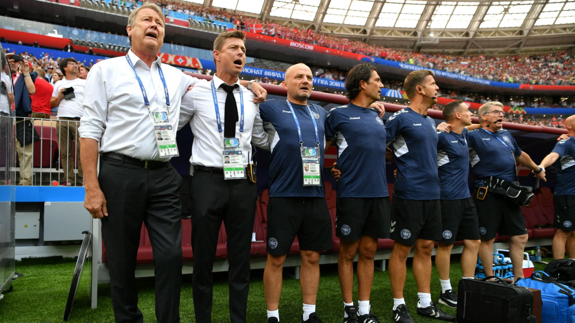 Denmark coaching staff 2018