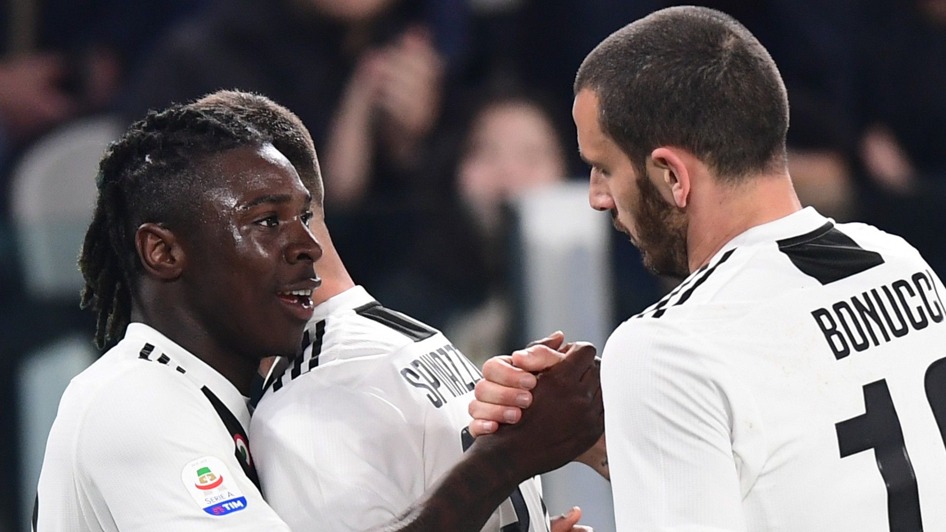 Leonardo Bonucci Moise Kean - Juventus