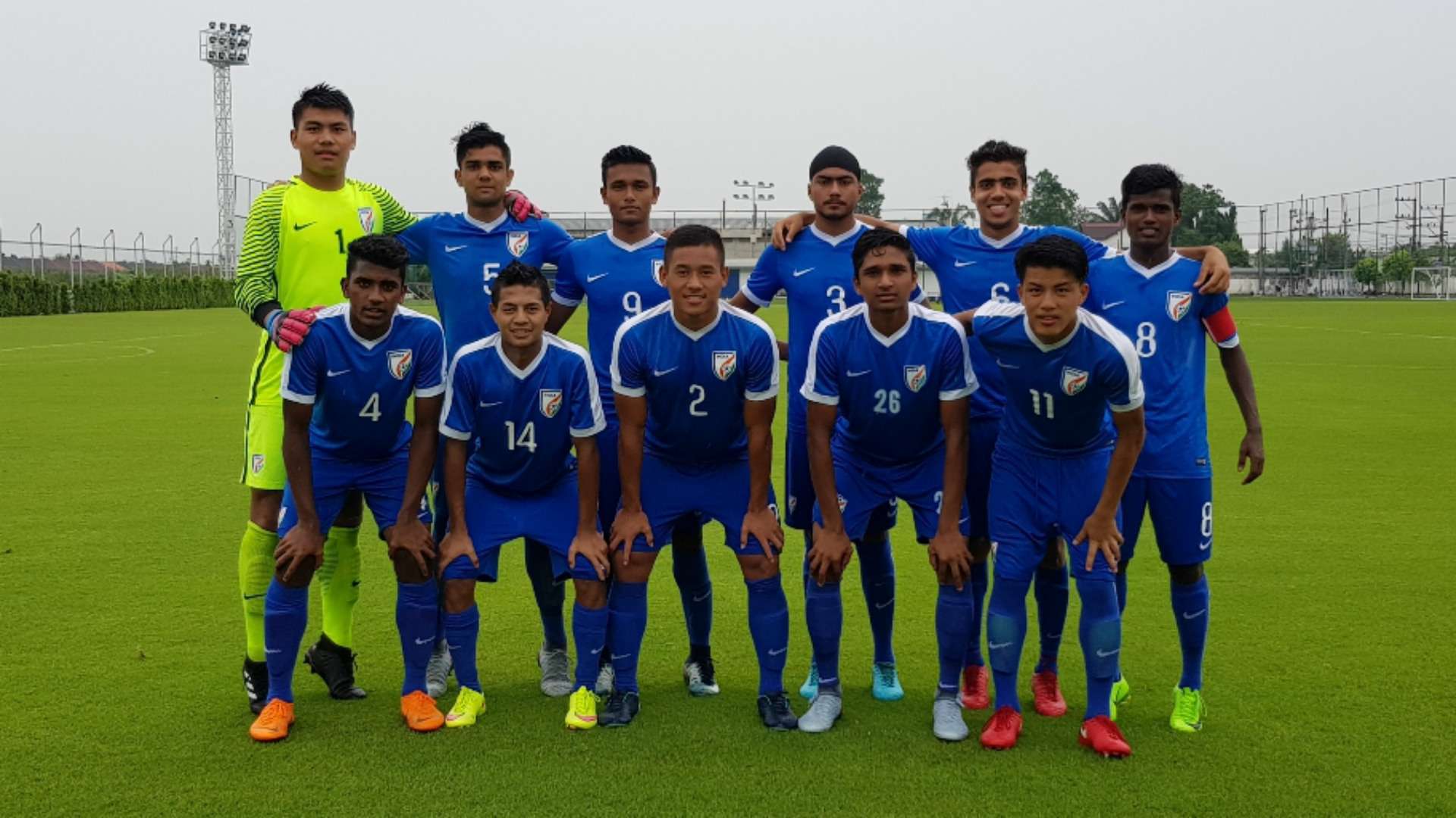 India U16 XI v Bangkok Glass FC U17