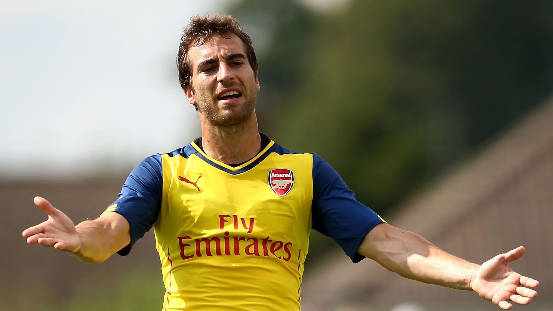 Mathieu Flamini Arsenal Pre Season