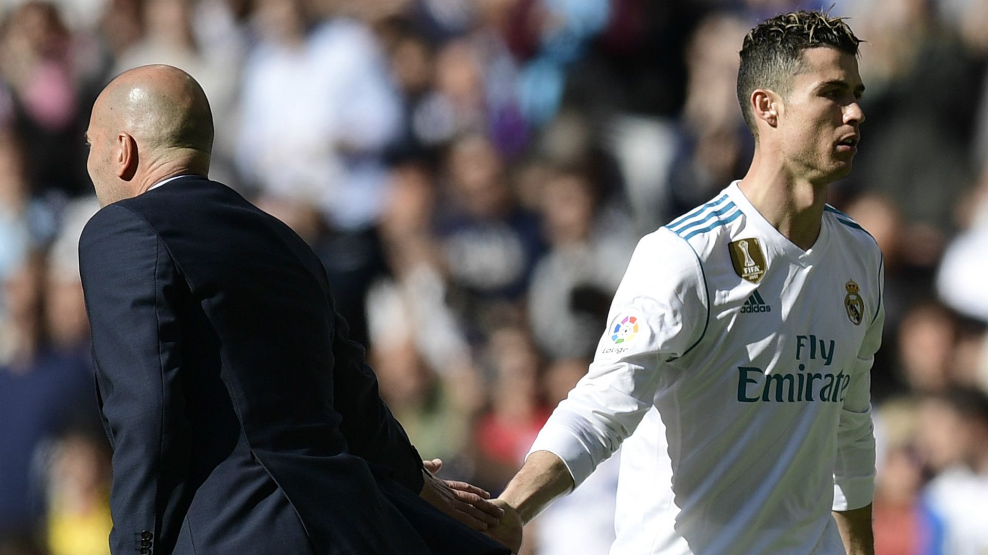 Zidane Cristiano Ronaldo Real Madrid Atletico LaLiga