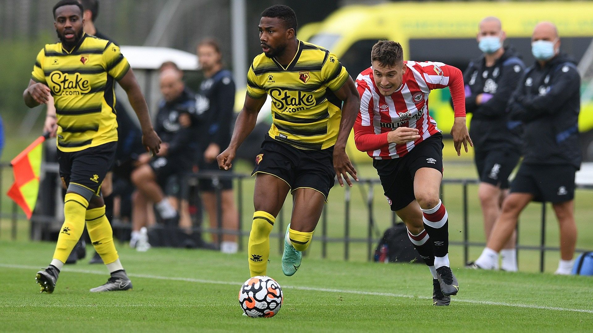 Nigeria striker Emmanuel Dennis and Watford.