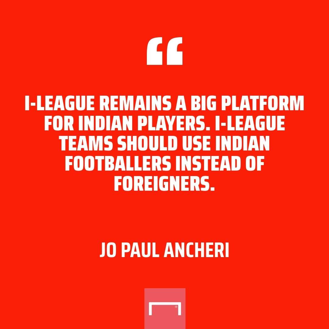 Jo Paul Quote I-League