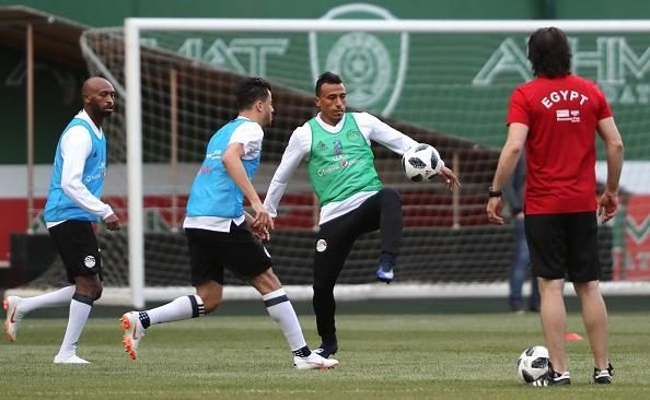 مران منتخب مصر - شيكابالا - محمد عبد الشافي