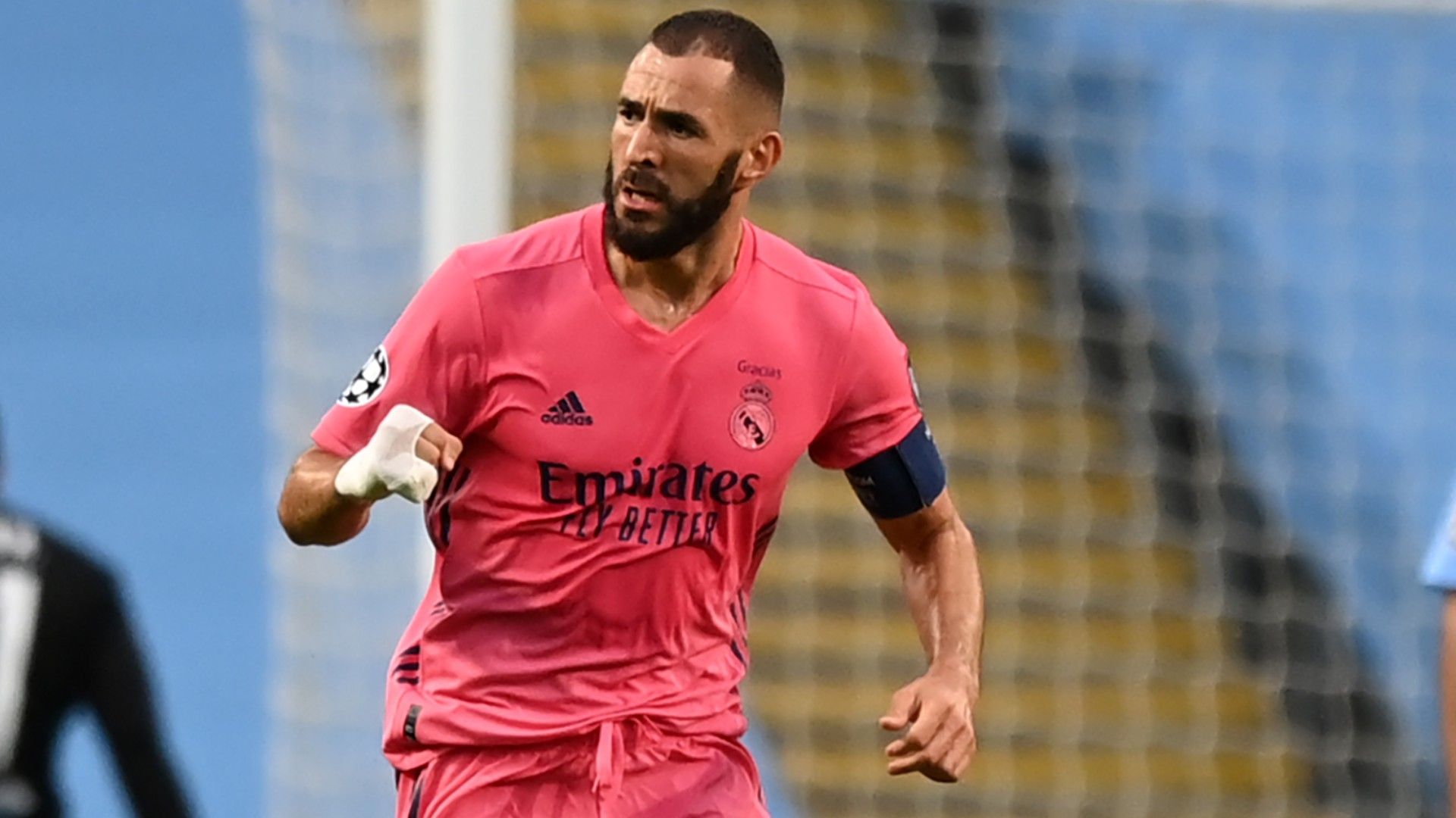 Benzema Real Madrid Manchester CIty 2020