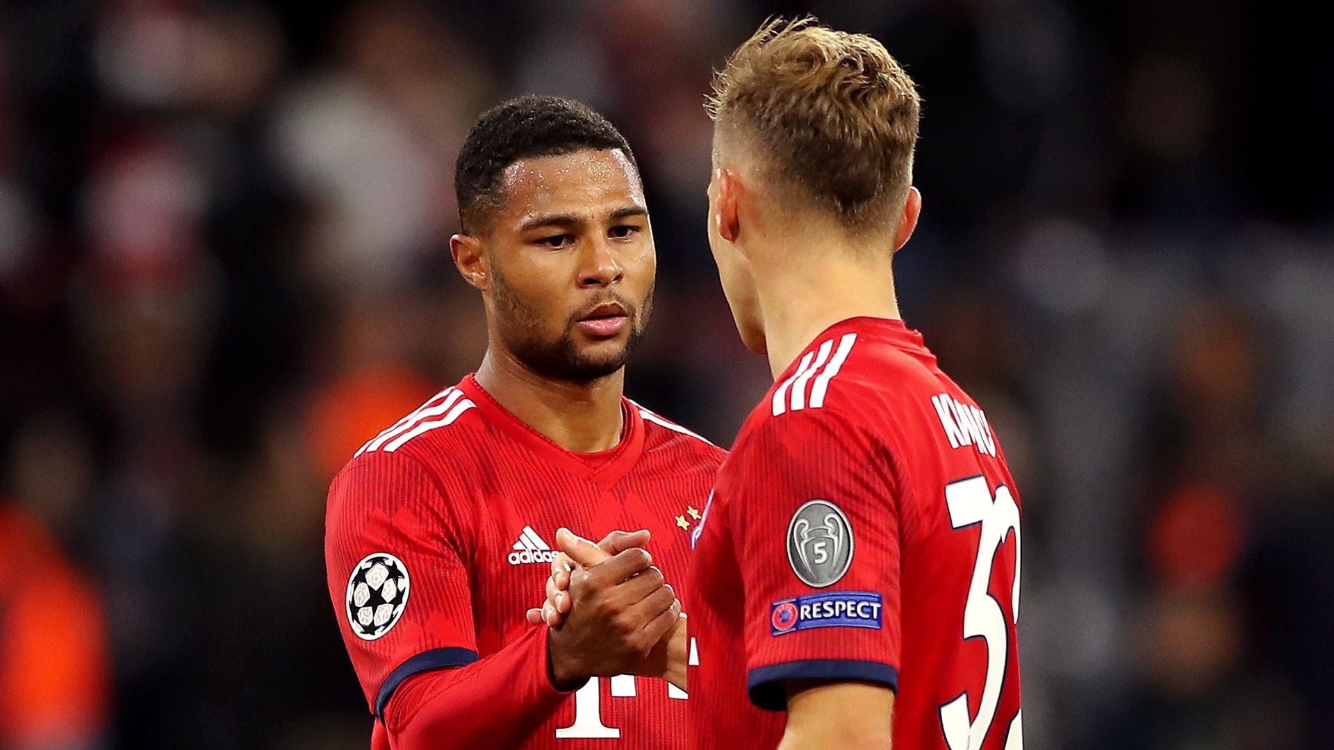 Serge Gnabry FC Bayern Champions League 02102018