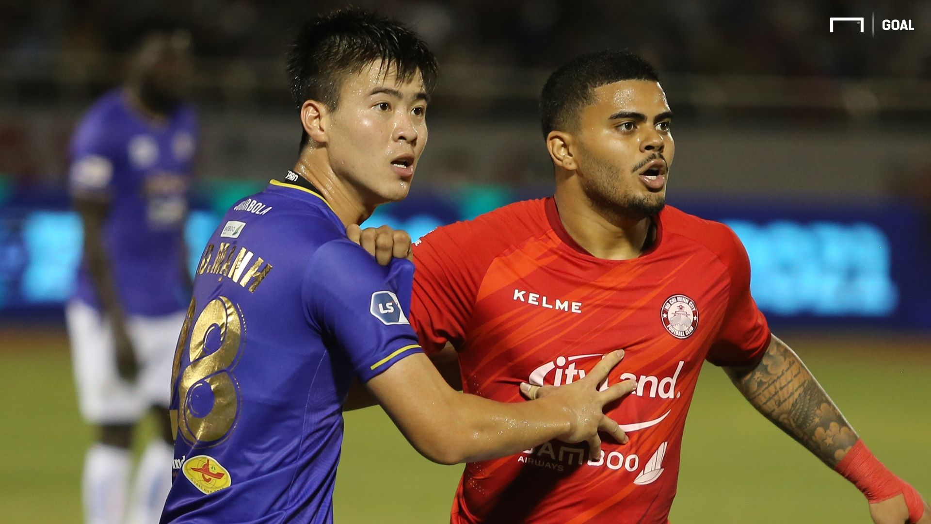 Joao Paulo Do Duy Manh Ho Chi Minh City HCMC FC TP.HCM vs Ha Noi FC 2021 V.League