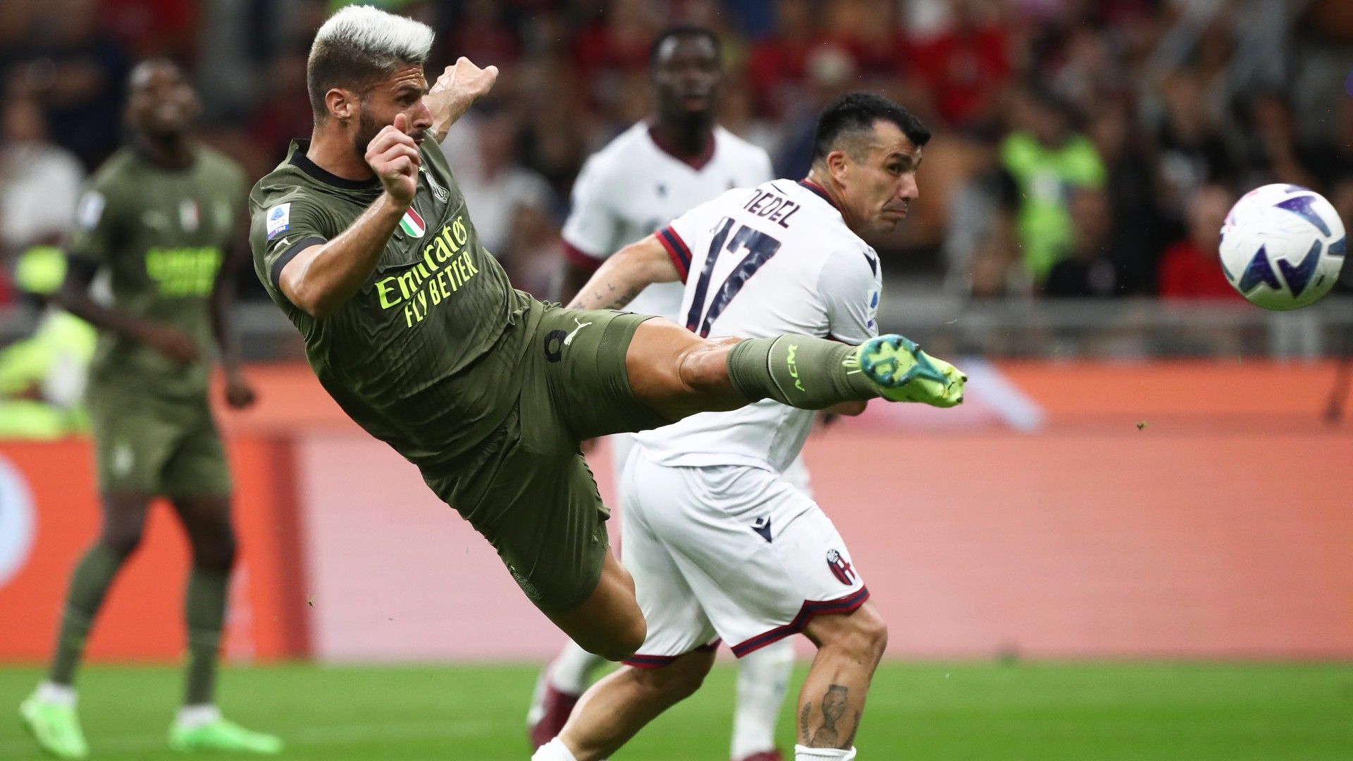 Giroud Medel Milan Bologna