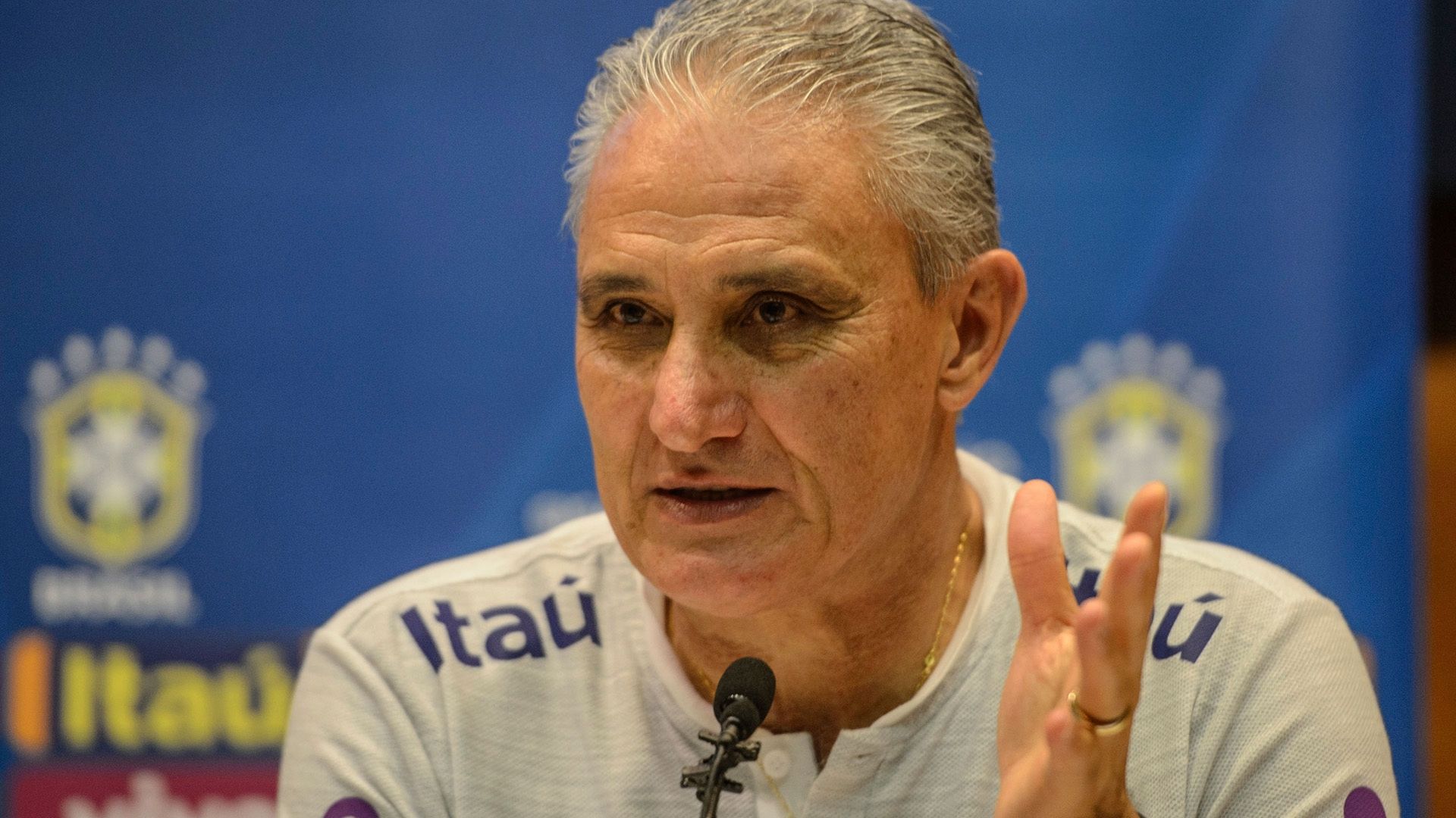 Tite Brasil amistoso 15 10 18