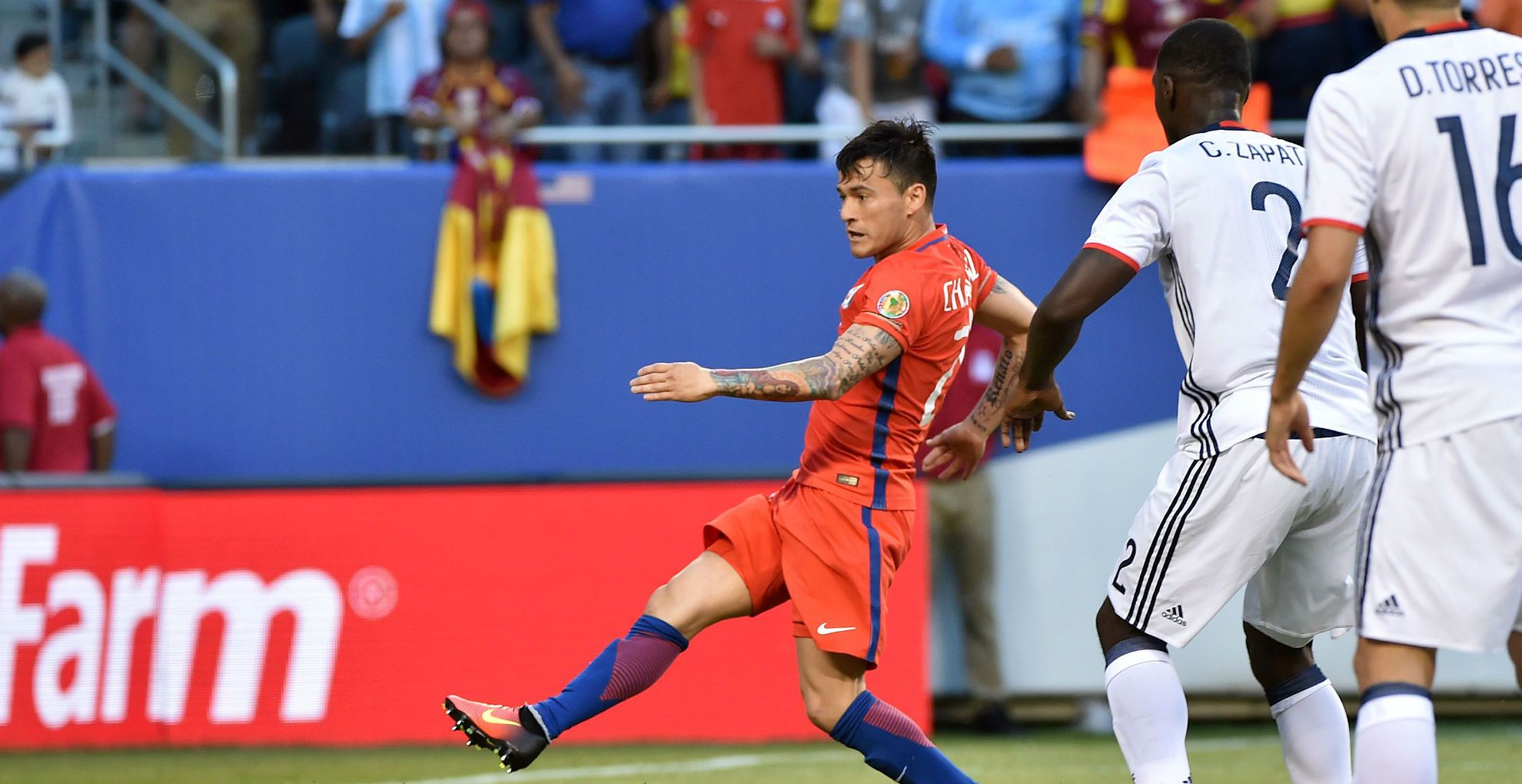 Chile Colombia Aranguiz