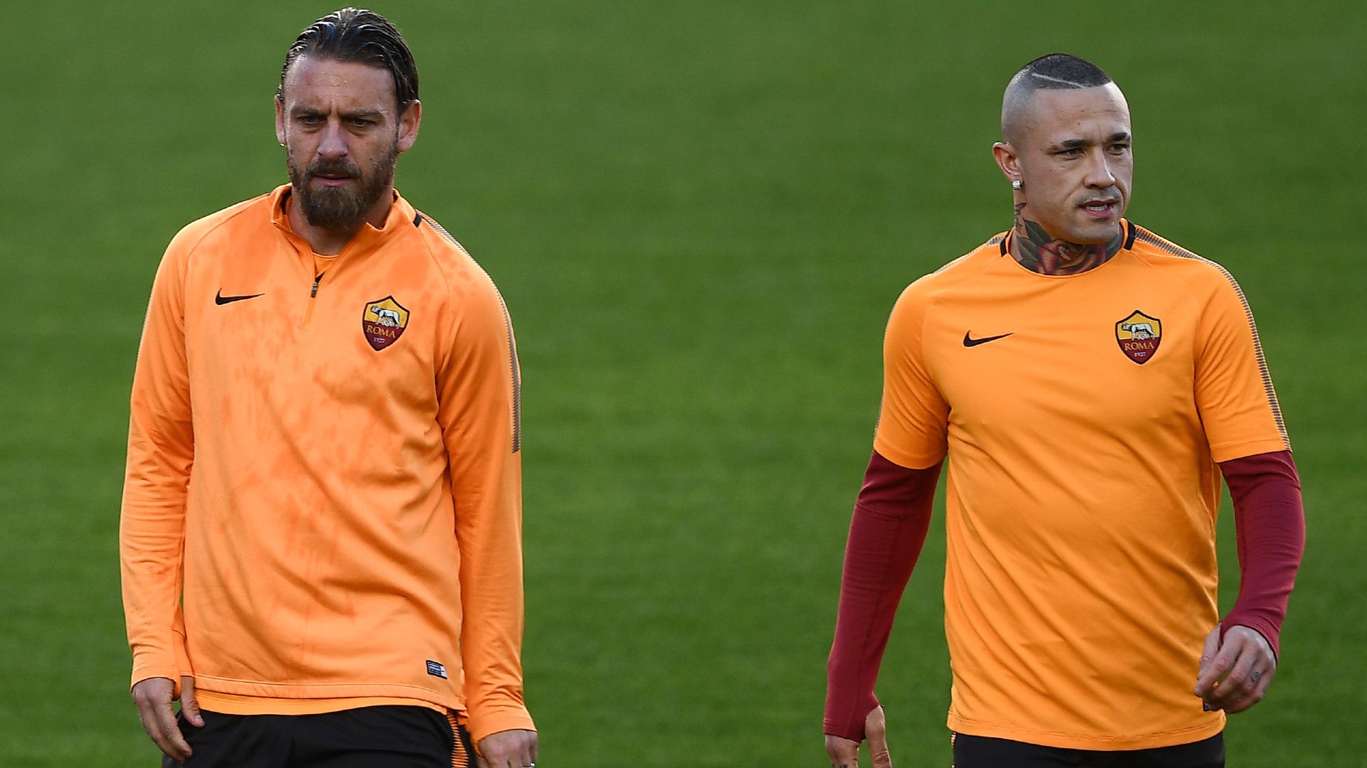 De Rossi Nainggolan Roma