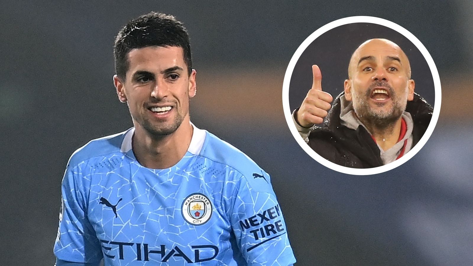 Cancelo Guardiola Manchester City 2021