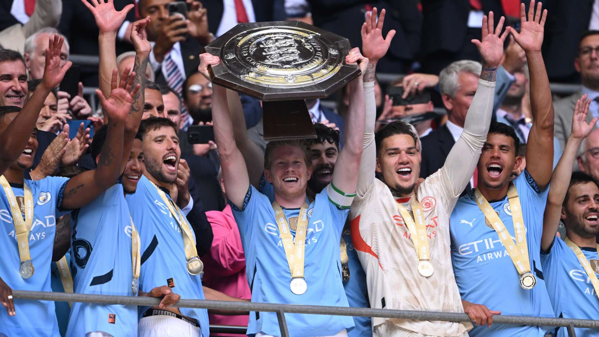 Manchester City Community Shield 2024 Kevin De Bruyne