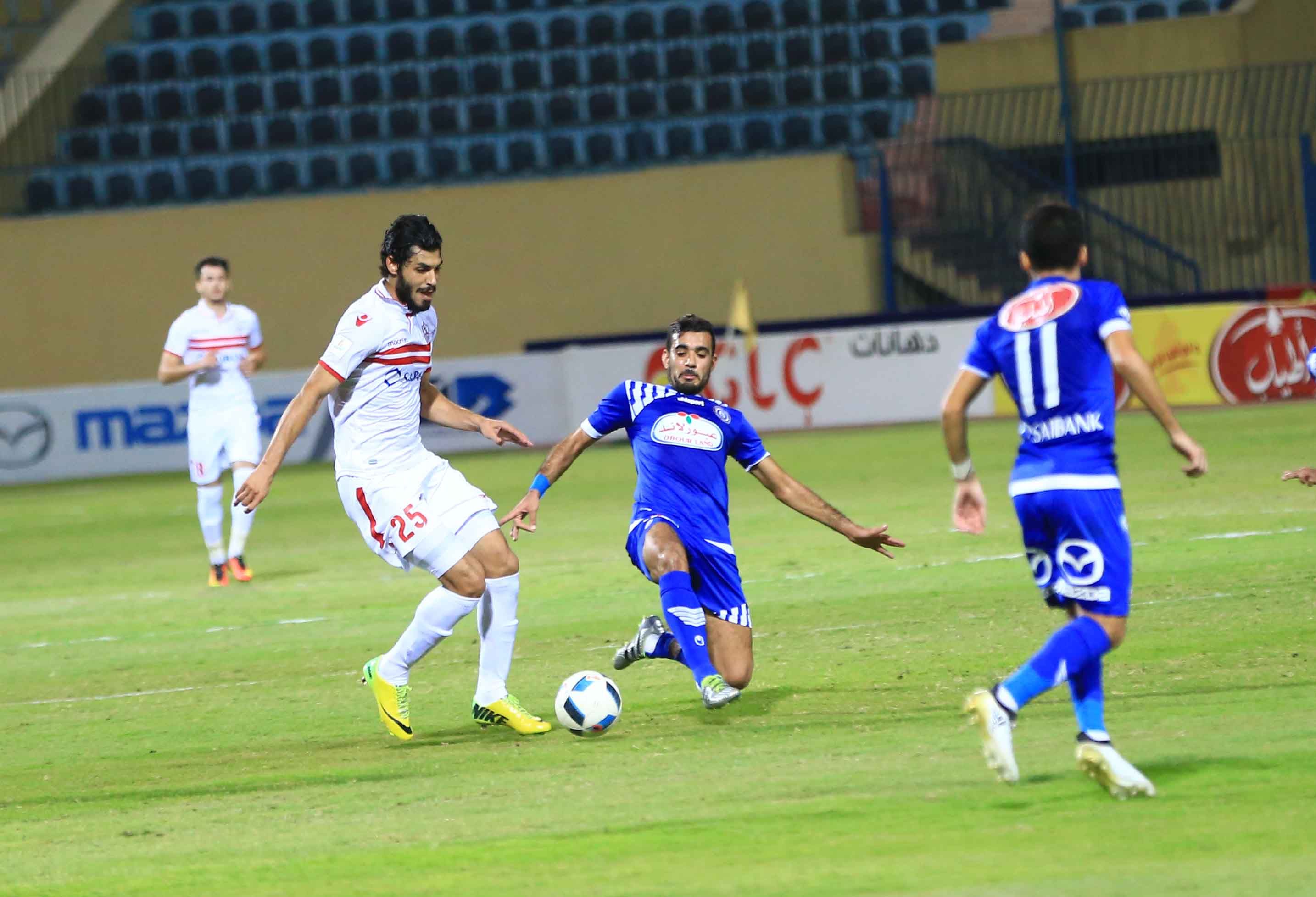 Ali Gabr - zamalek vs aswan - 8-12-2016