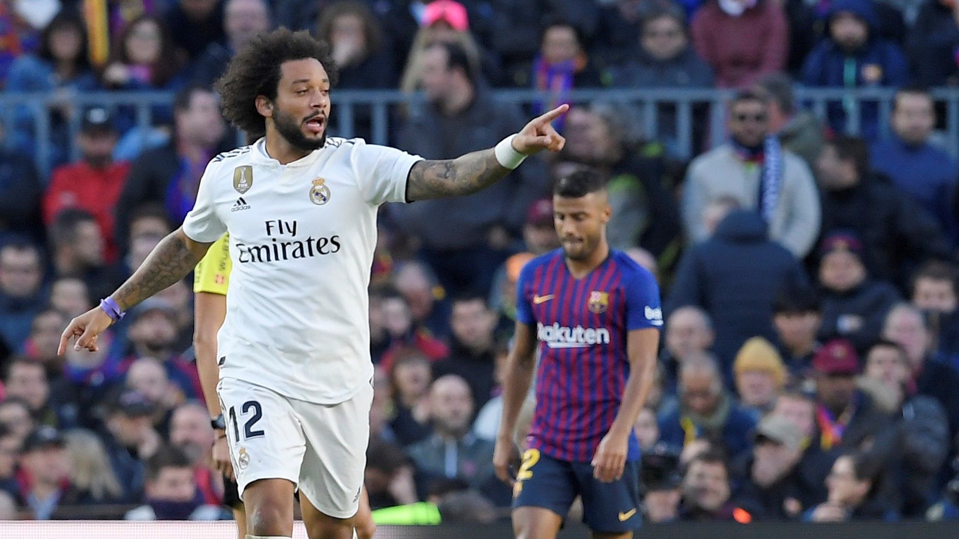 Marcelo Barcelona Real Madrid LaLiga 28102018