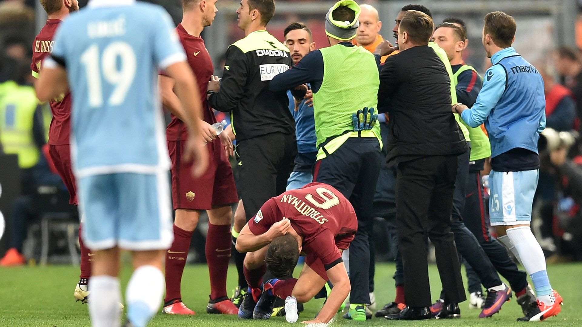 Cataldi Strootman Lazio Roma Serie A