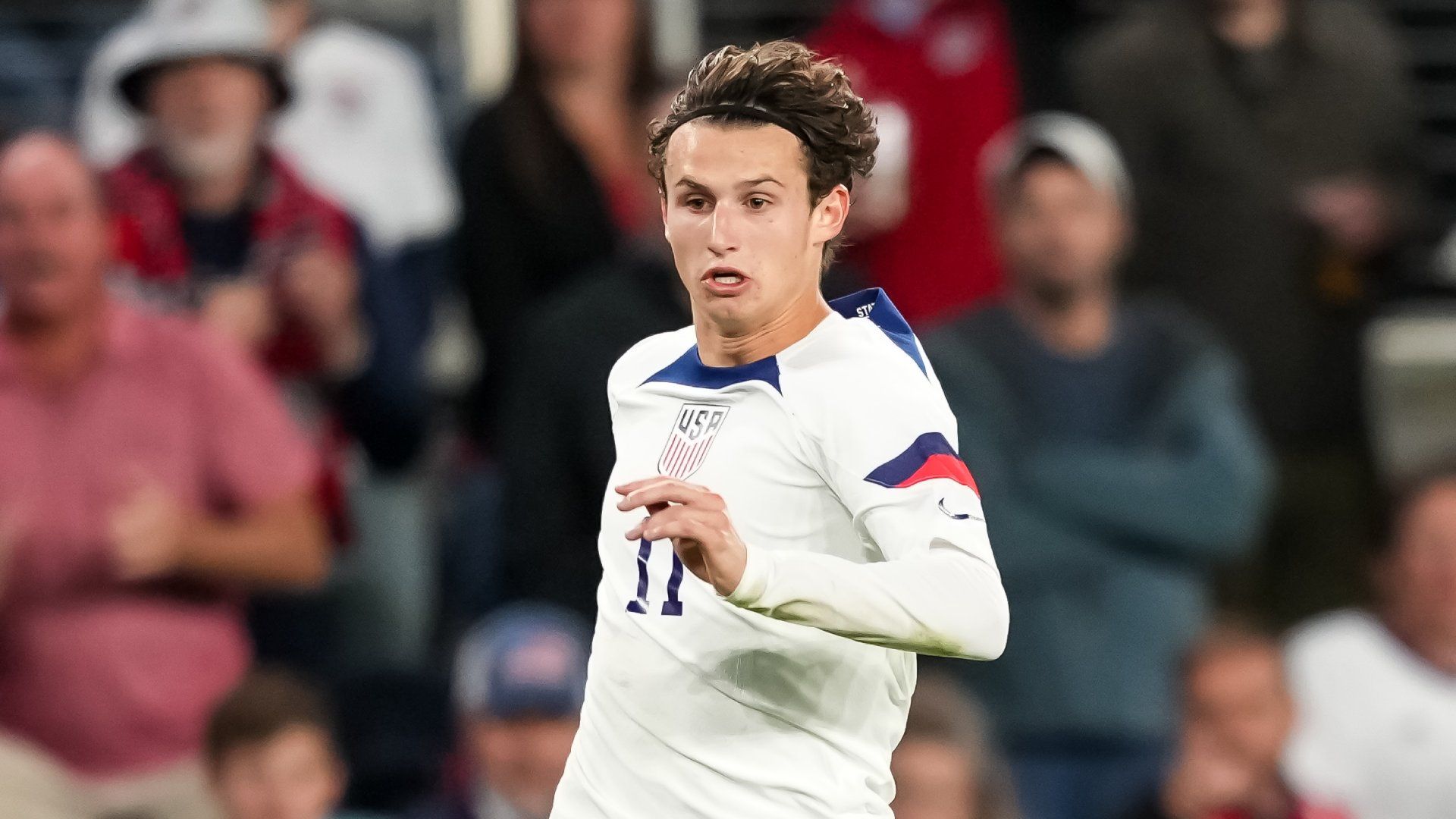 Brenden Aaronson USMNT 2023