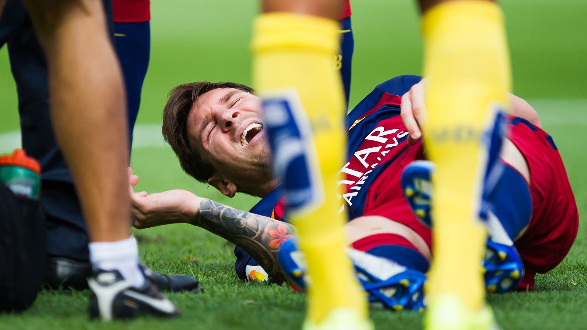 Lionel Messi Barcelona Las Palmas La Liga 26092015