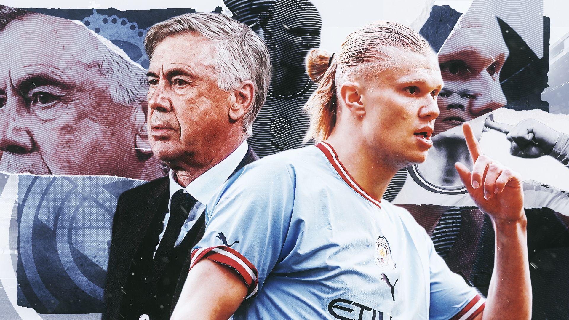 Erling Haaland Real Madrid GFX