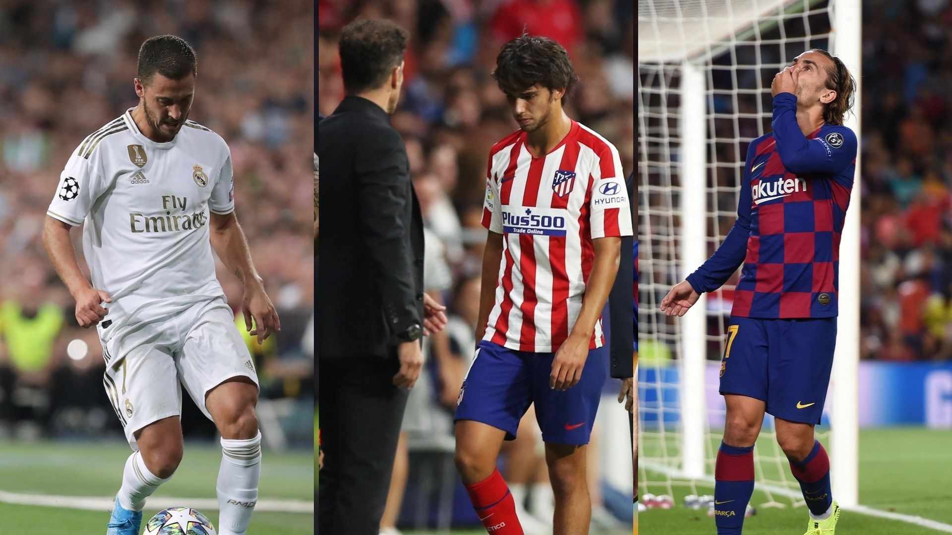 Hazard, Simeone y Joao Félix, Griezmann