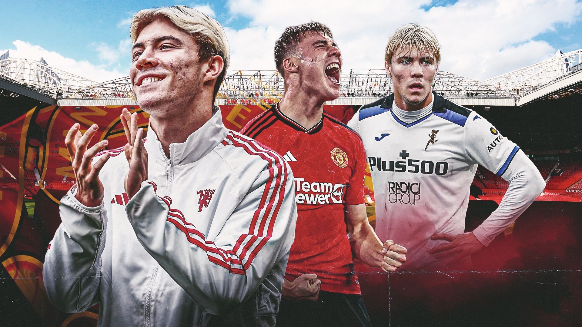 Rasmus Hojlund Copenhagen Man Utd 2023-24