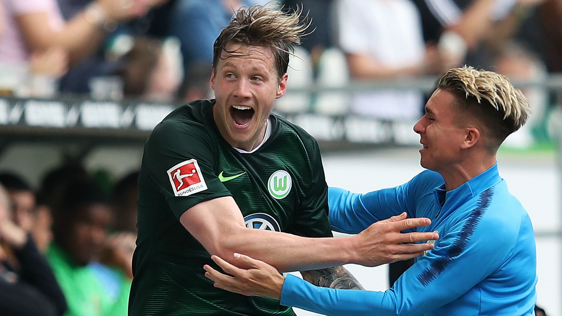 WOUT WEGHORST VFL WOLFSBURG GERMAN BUNDESLIGA 18052019