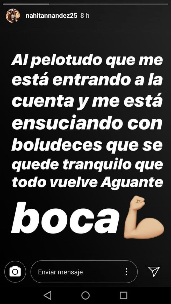 captura Instagram Nandez