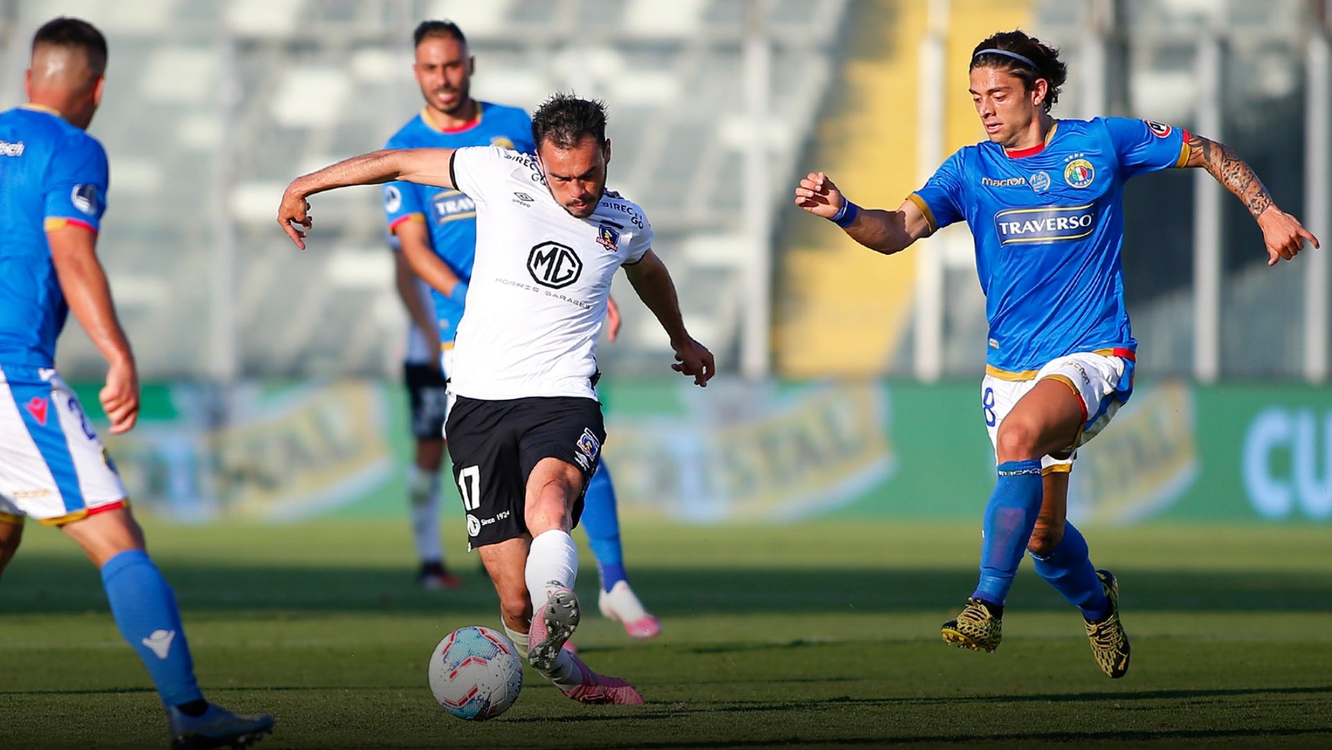 191120 Colo Colo Audax Italiano Joaquín Montecinos y Gabriel Suazo