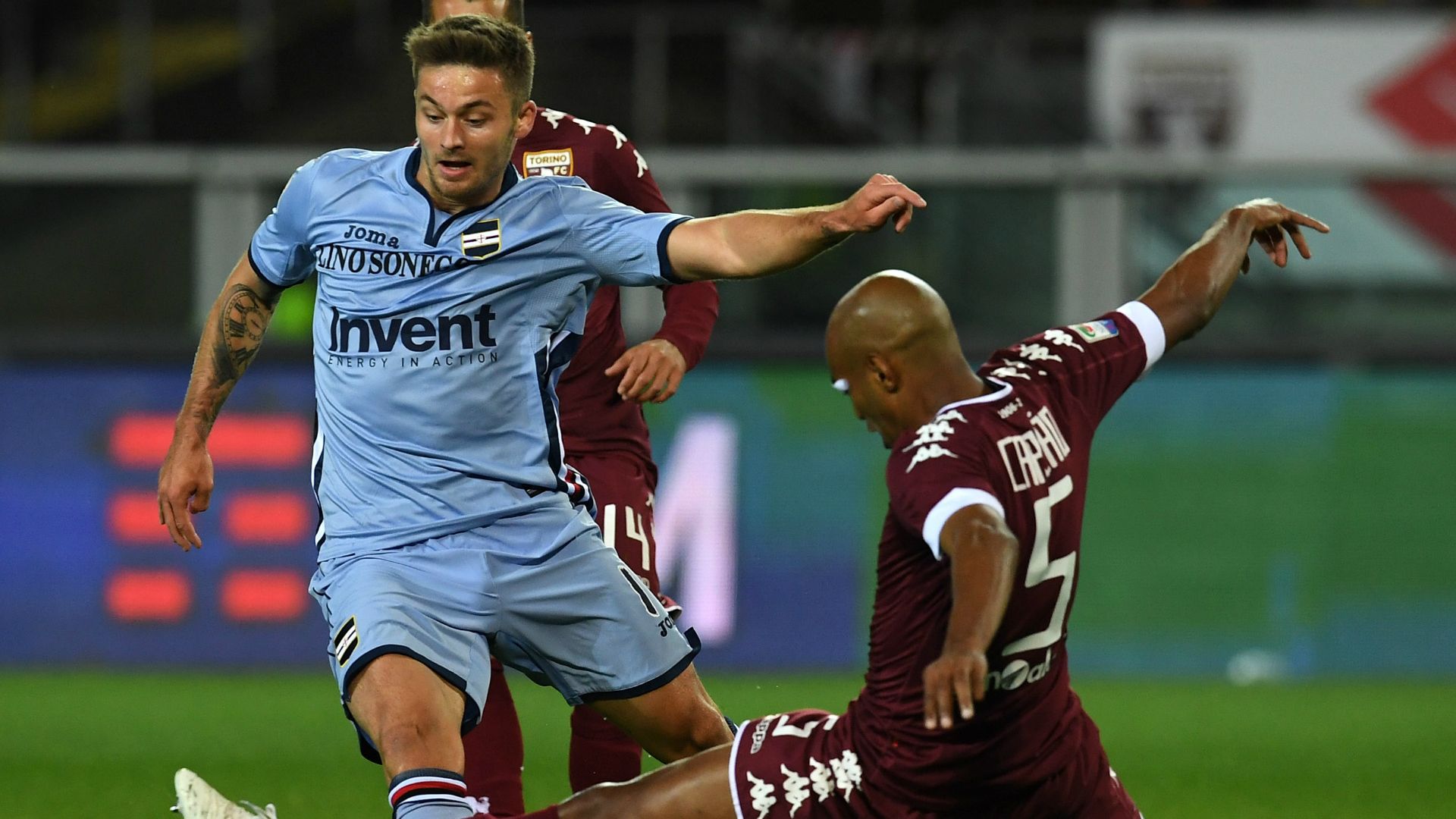 Karol Linetty Torino Sampdoria Serie A 29042017