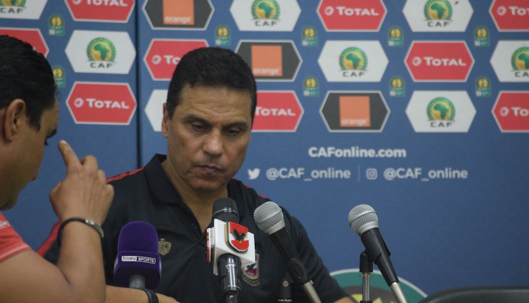 Hossam Elbadry - Ahly coach , by: mahmoud maher