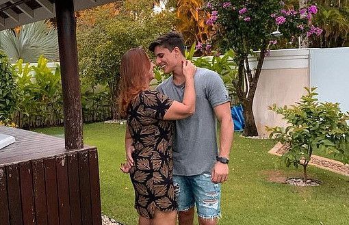 Neymar mother and young love affair Tiago Ramos