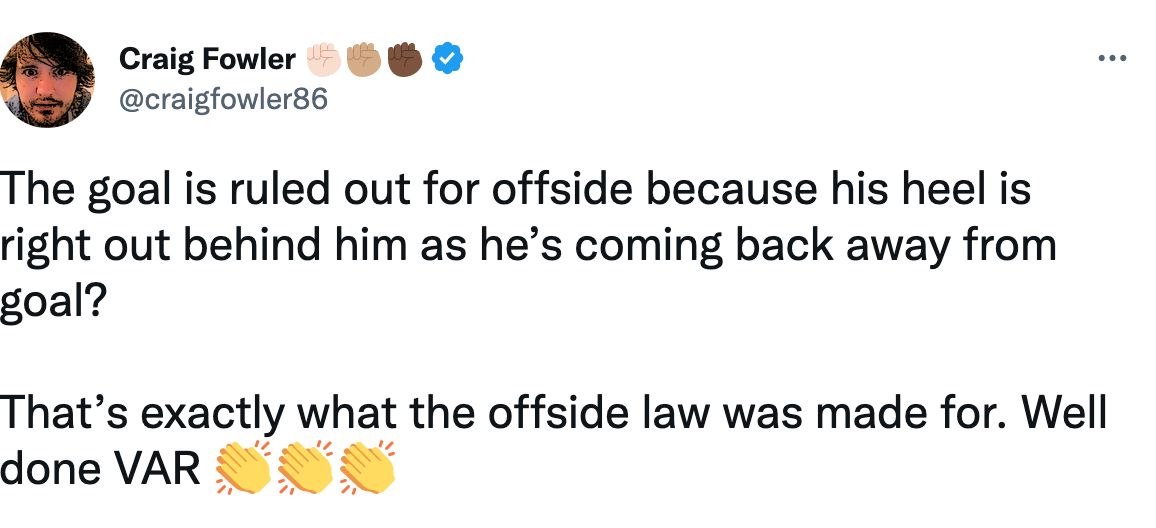 Brighton Arsenal VAR reaction 1