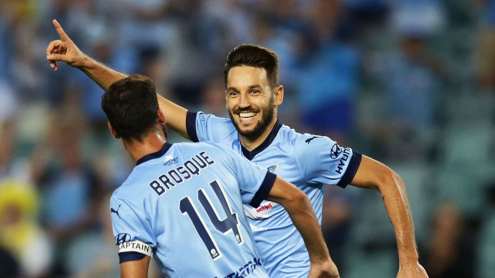 Milos Ninkovic Sydney FC v Wellington Phoenix A-League 09022017