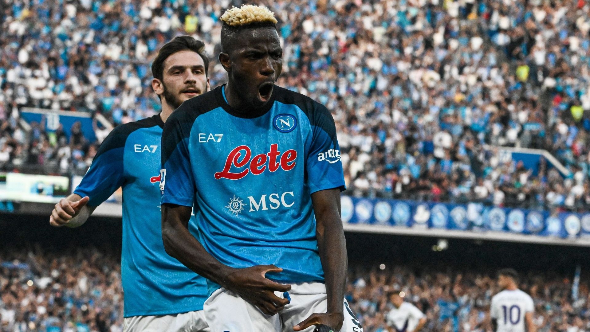 Victor Osimhen Napoli Fiorentina 07052023