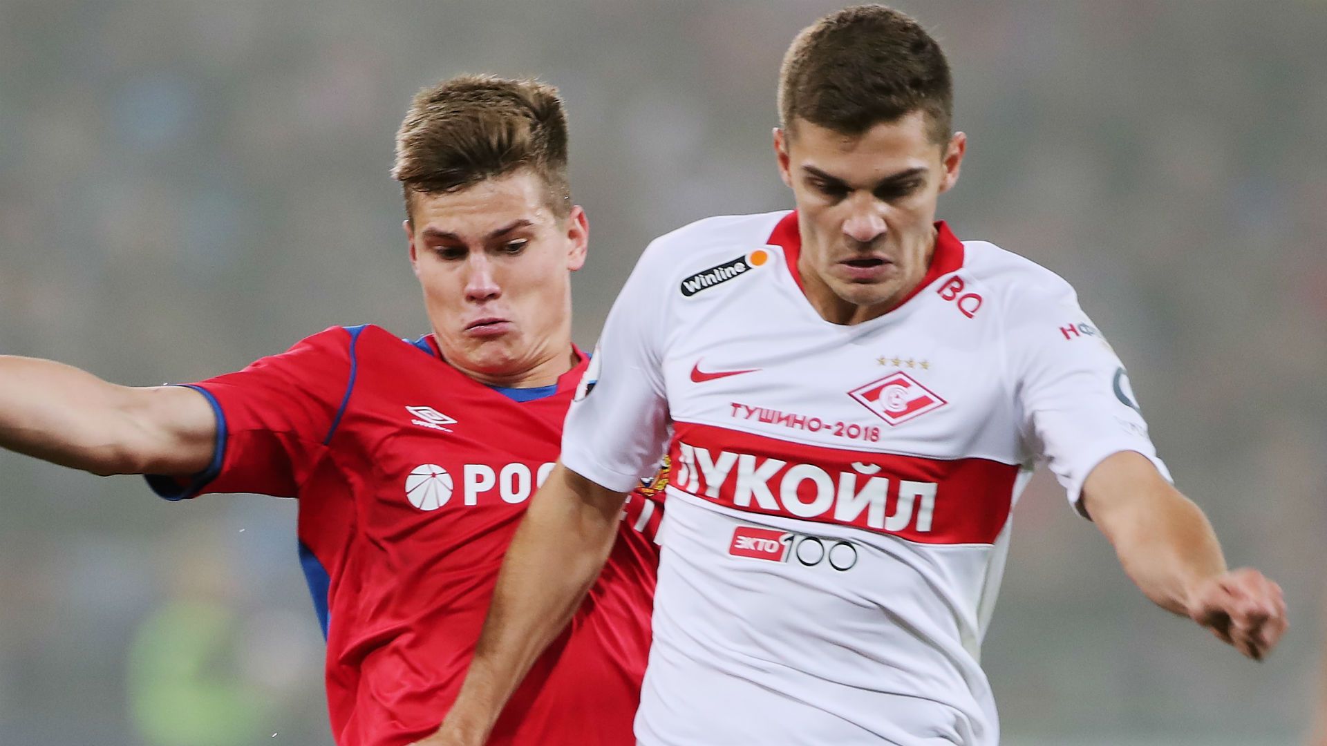 Jaka Bijol Roman Zobnin CSKA Moscow Spartak Moscow