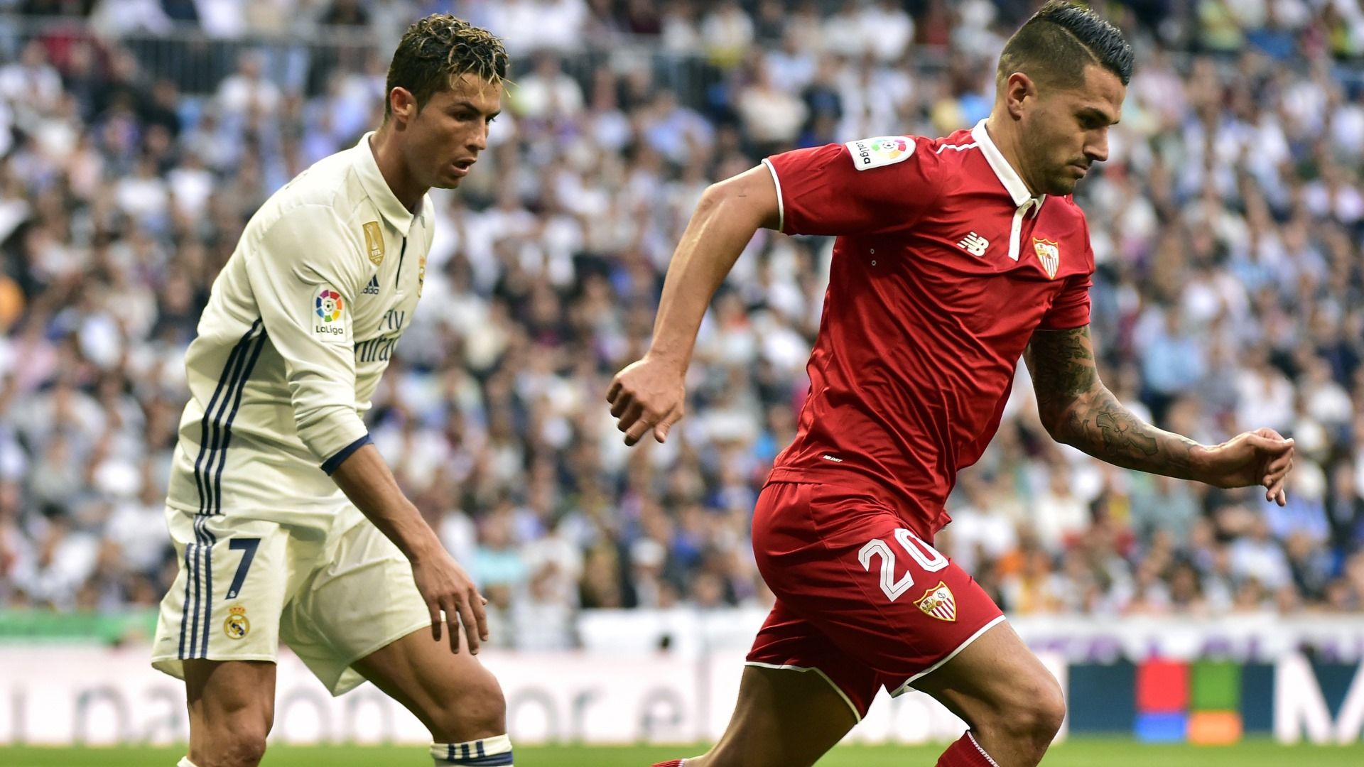 Cristiano Ronaldo Vitolo Real Madrid Sevilla LaLiga 14052017